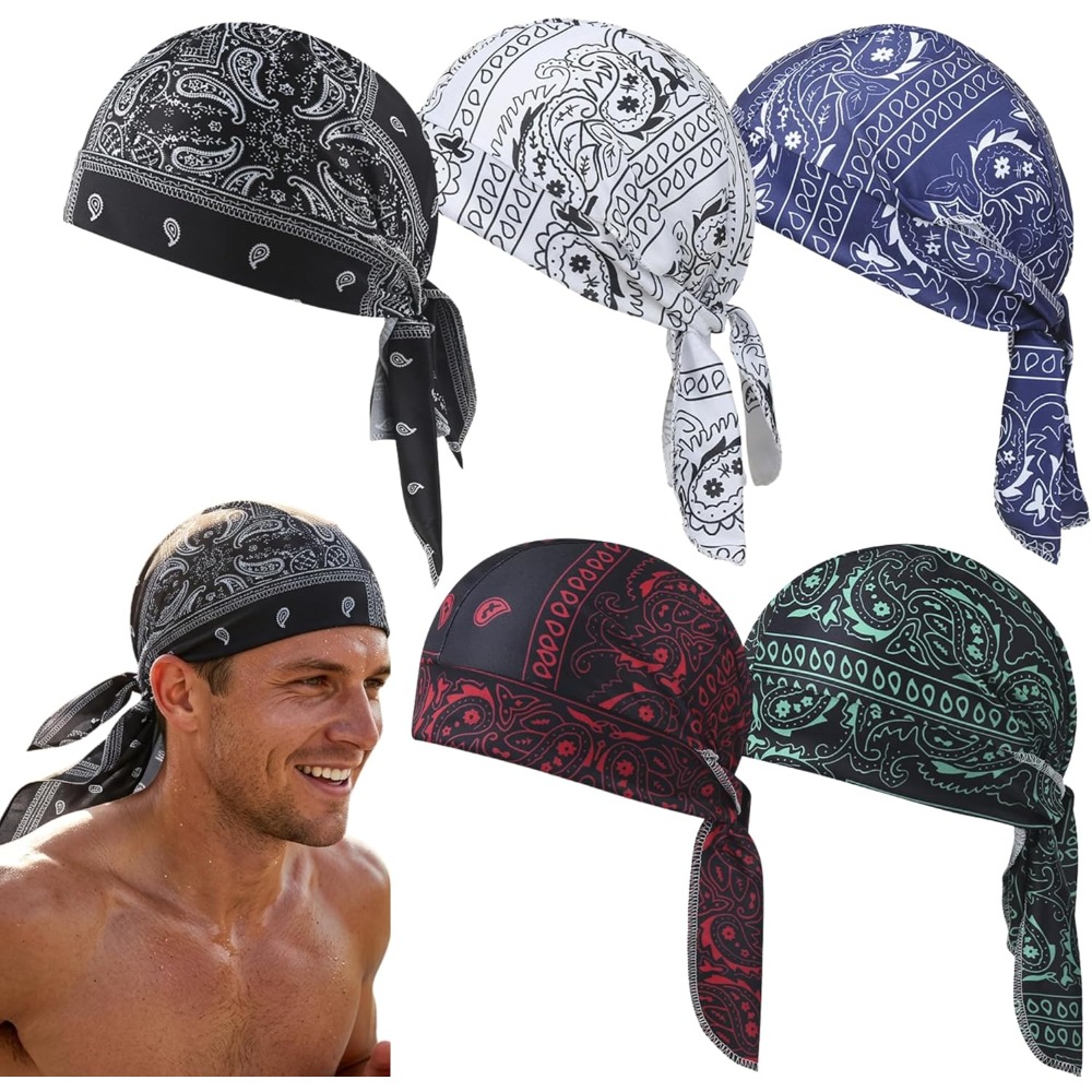 Skull Cap Helmet Liner - 1-5 Pezzi Sottocasco Rinfrescante Traspirante Anti-sudore,