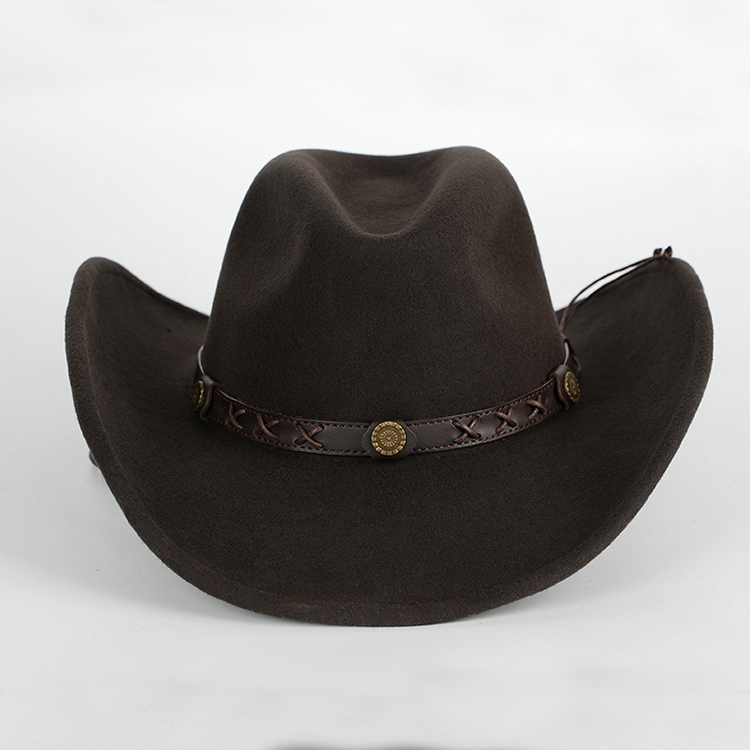 Fedora Hat Wool - X4007 Cappello da cowboy in lana