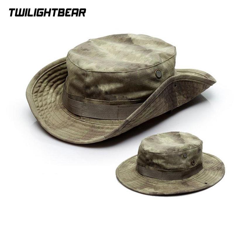 Boonie Hat Tactical - Cappello Boonie mimetico addensato di alta