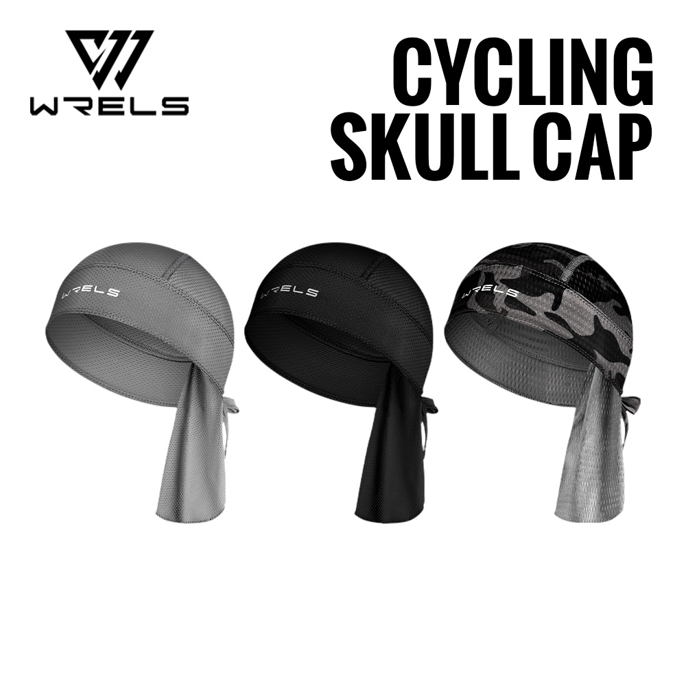 Skull Cap Helmet Liner - WRELS Cappello da ciclismo sotto il