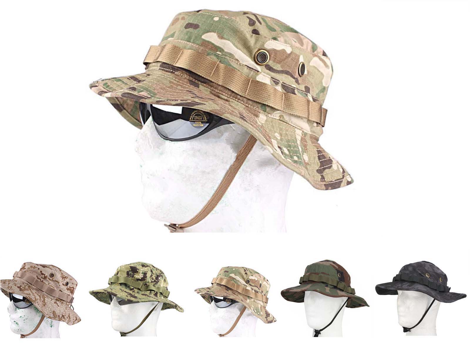 Boonie Hat Tactical - Cappello Tattico Emersongear EM8740, Cappello a