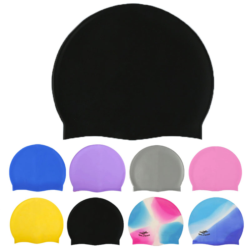 Swim Hat Silicone - Cuffie da nuoto in silicone impermeabili