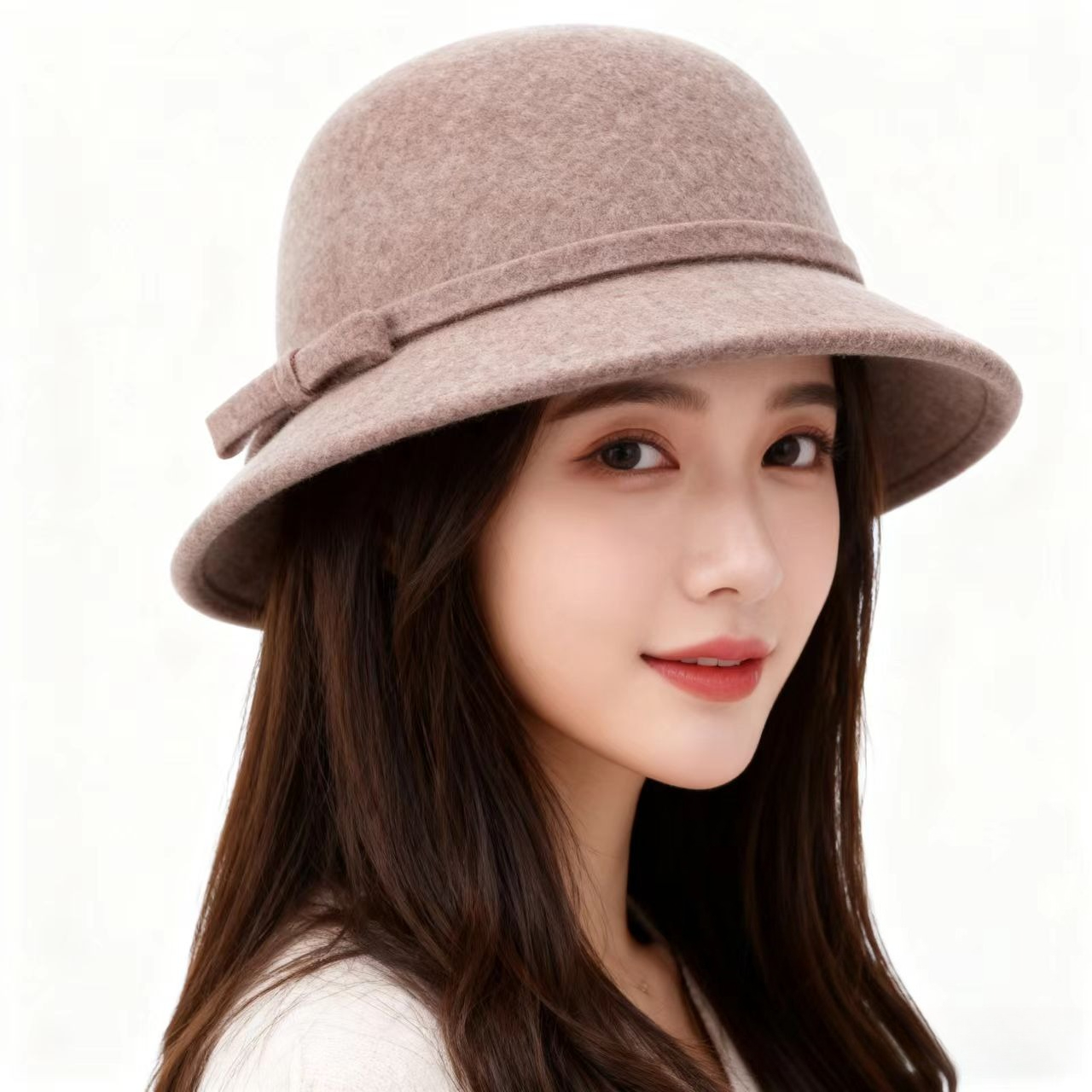 Fedora Hat Wool - Cappelli da donna in vera lana