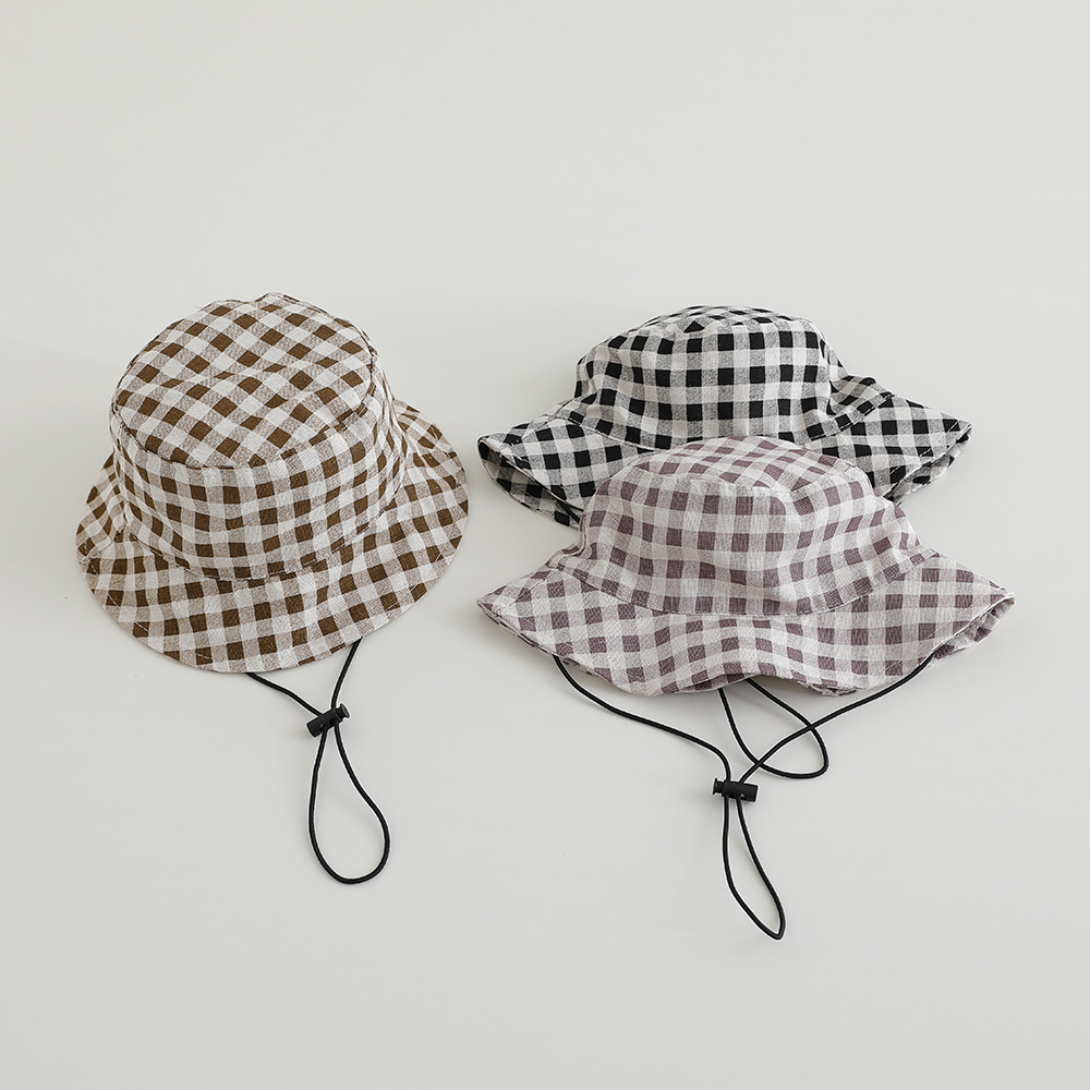 Bucket Hat Cotton - Cappello da sole autunnale a tesa