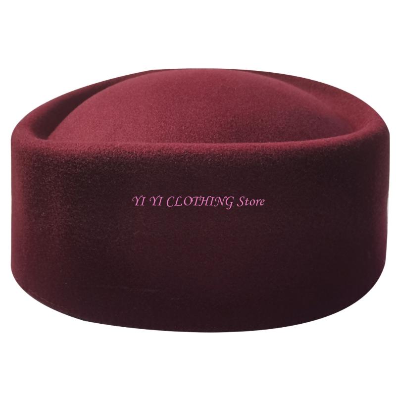 Fedora Hat Wool - Cappello Fedora da modisteria Cappello a
