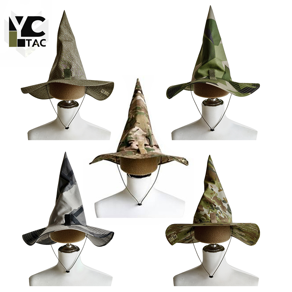 Boonie Hat Tactical - Cappello Tattico YCTAC Camo Wizard Hat,