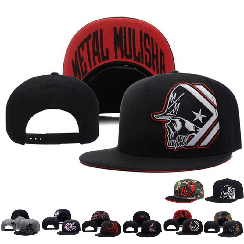 Snapback Hat Flat - Cappellino da Baseball Unisex con Ricamo