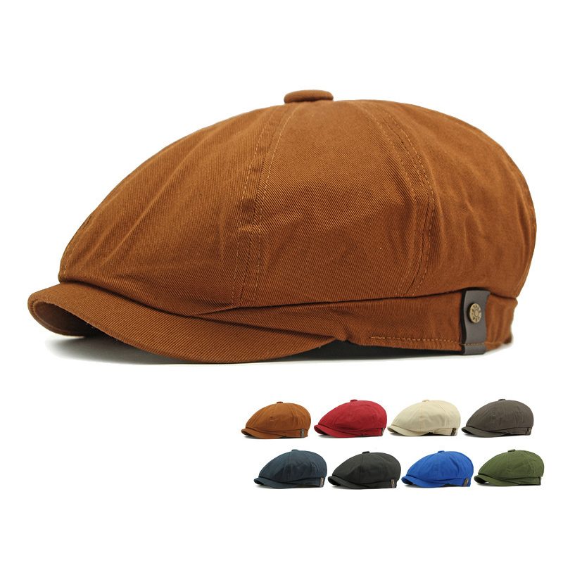 Newsboy Cap Ivy - Cappello Berretto Newsboy Vintage in Cotone