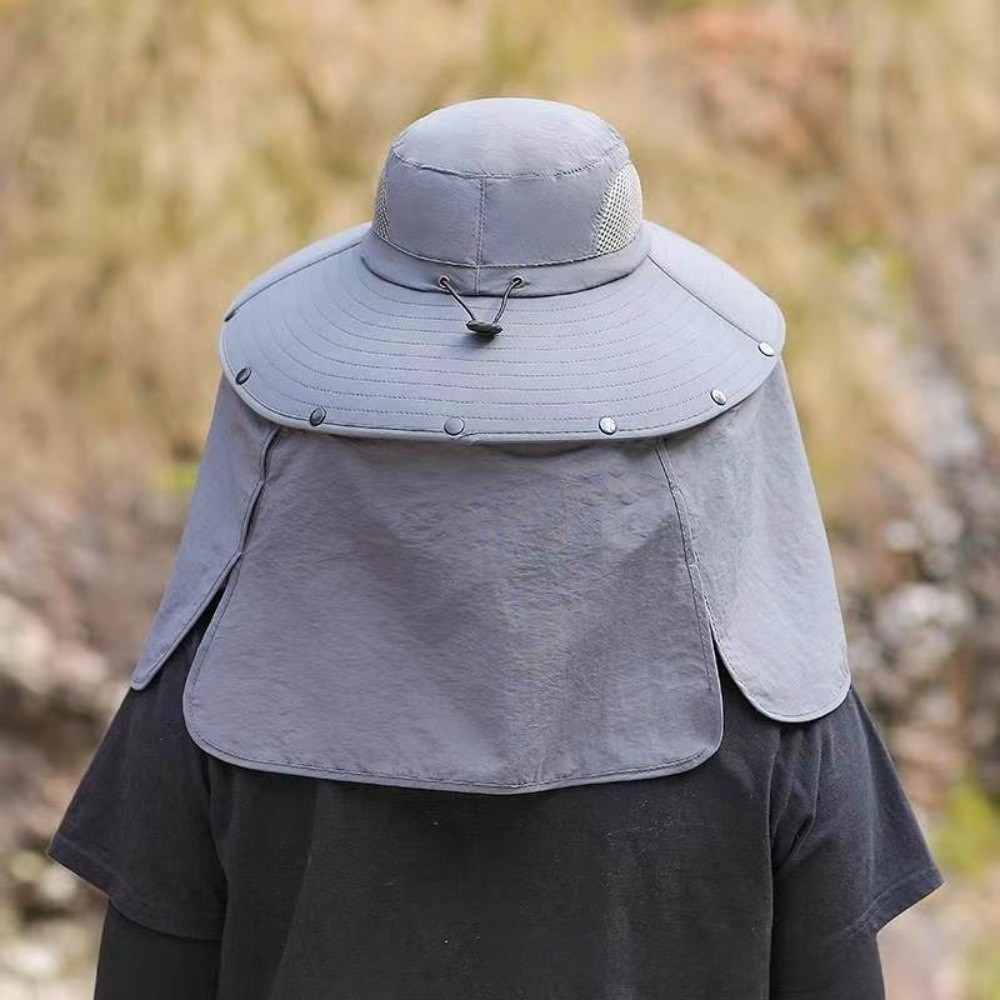 Bucket Hat Cotton - Cappello da Sole Rimovibile in Tessuto