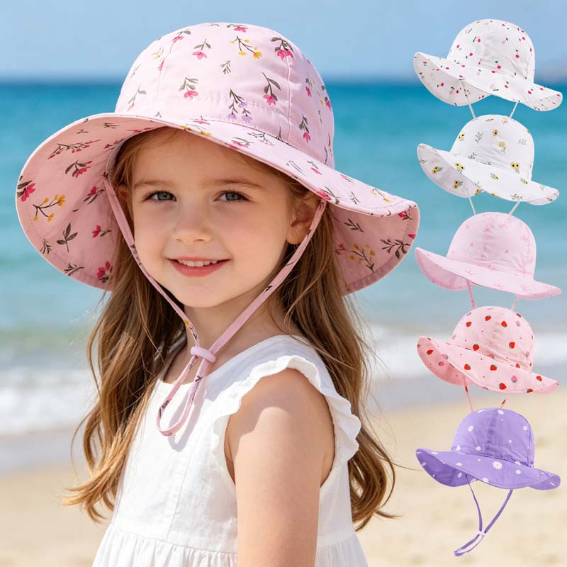 Bucket Hat Cotton - Cappelli Estivi per Bambine 2026, Cappello