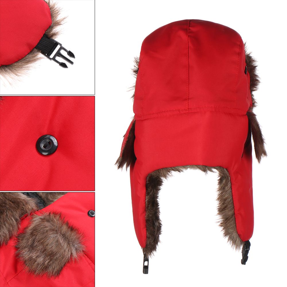 Trapper Hat Ear Flap - Cappello Invernale Caldo con Paraorecchie, Stile