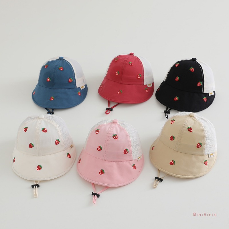 Bucket Hat Cotton - Cappello Estivo per Bambini 48-50cm 1-3