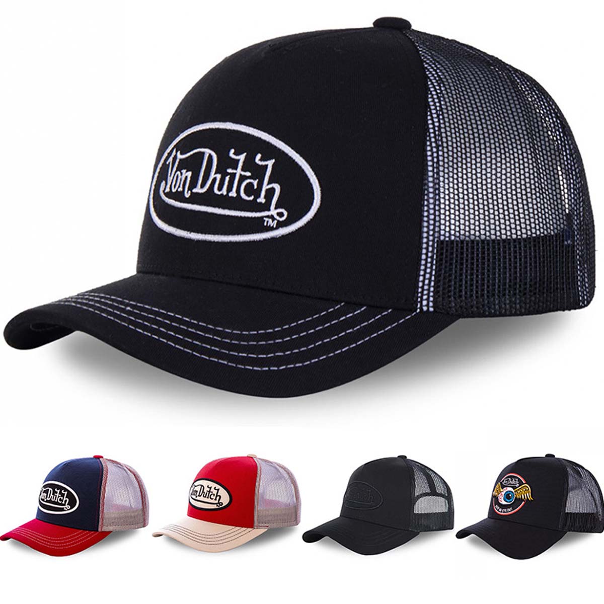 Trucker Cap Mesh - Cappello da Baseball VON Casual alla