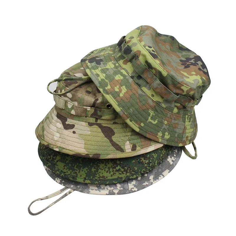 Boonie Hat Tactical - Cappello Boonie mimetico Multicam Panama Caps