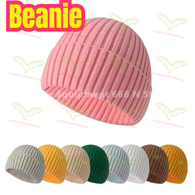 Beanie Cuffed Knit - Berretto Invernale Morbido Lavorato a Maglia
