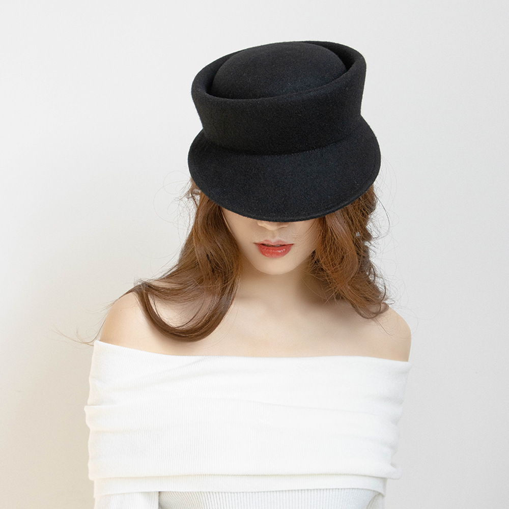 Beret French Wool - Berretto in feltro di lana stile