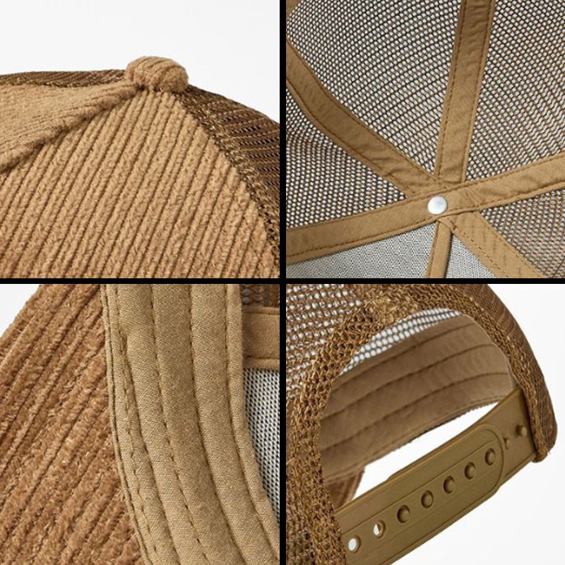 Berretto sportivo in rete di v - Corduroy Cap 5 Panel recensione e prezzo