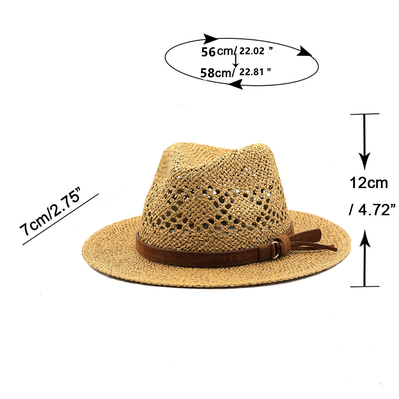 Cappello di paglia di rafia da - Cowboy Hat Straw recensione e prezzo