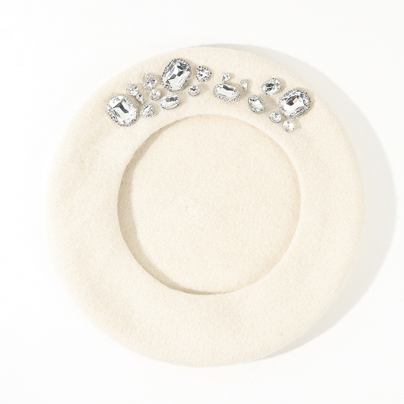 Splendido berretto in lana con - Beret French Wool recensione e prezzo