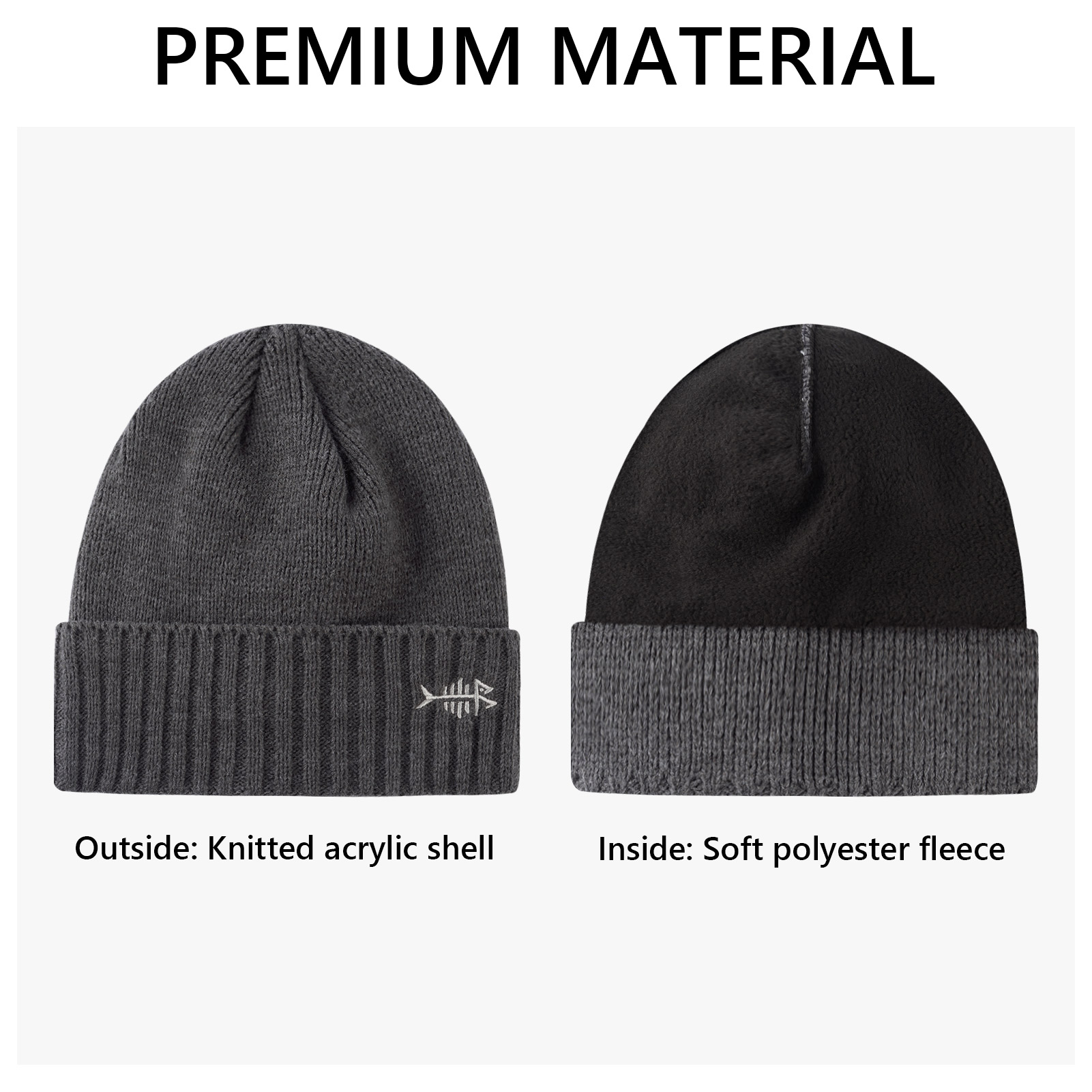 BASSDASH Cappelli a cuffia inv - Beanie Cuffed Knit recensione e prezzo