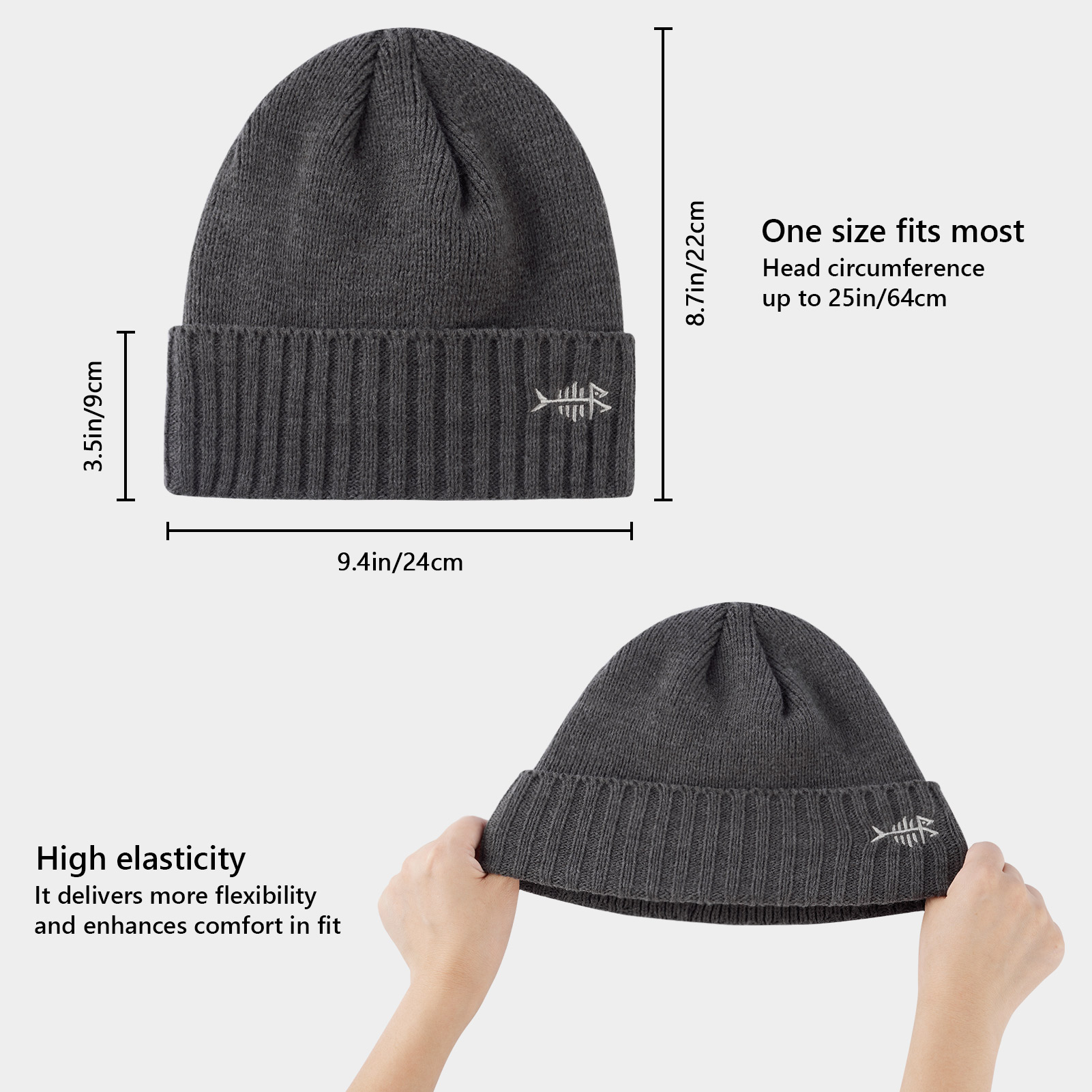 BASSDASH Cappelli a cuffia inv - Beanie Cuffed Knit recensione e prezzo