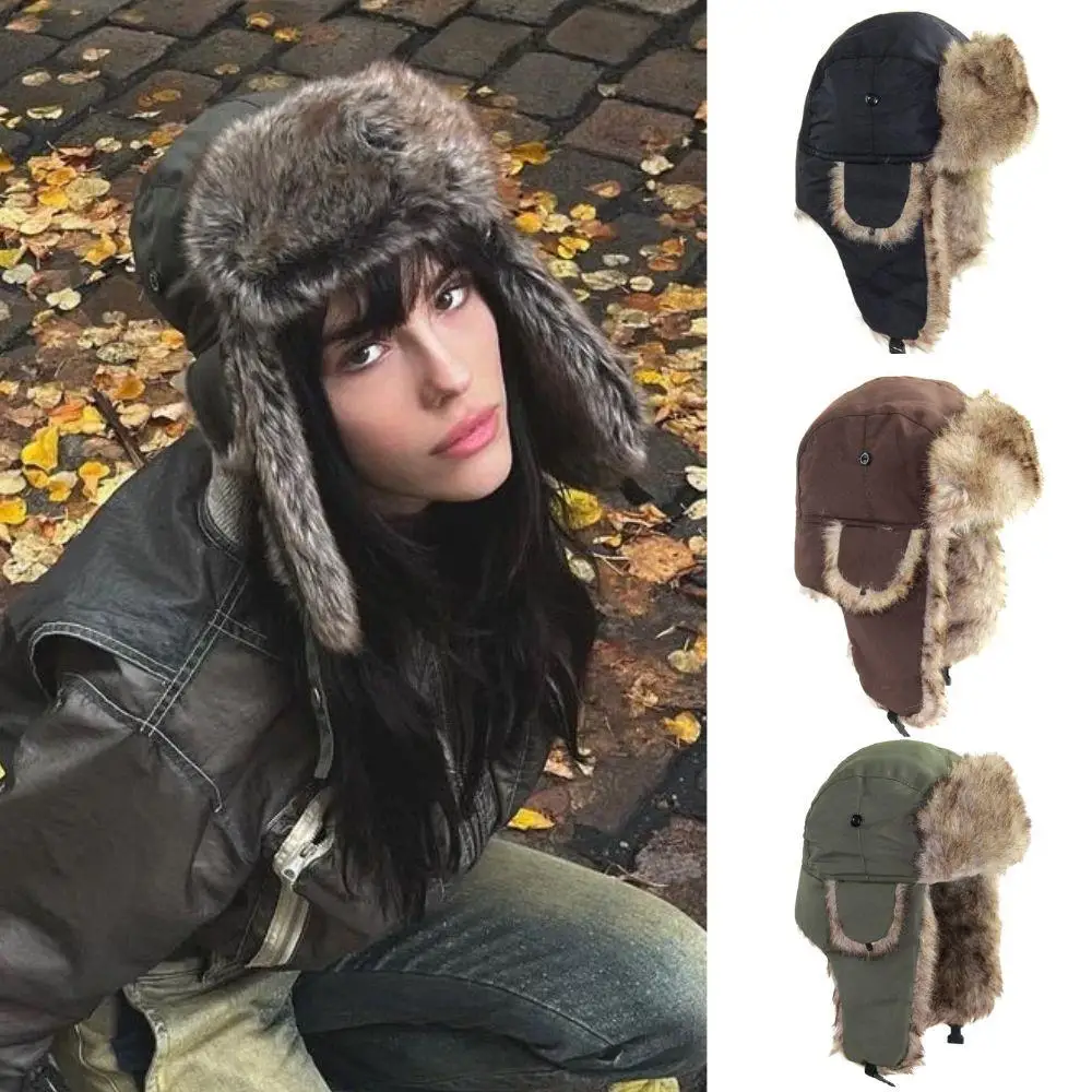 1PC Inverno Trapper Aviator Tr - Trapper Hat Ear Flap recensione e prezzo