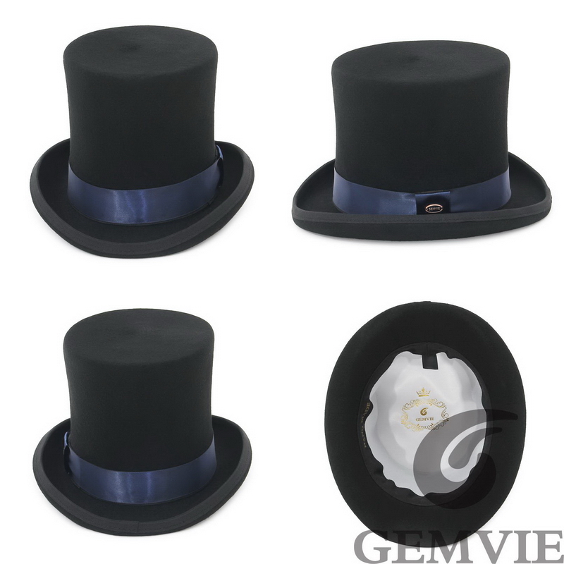 GEMVIE 17 centimetri 100% Felt - Fedora Hat Wool recensione e prezzo