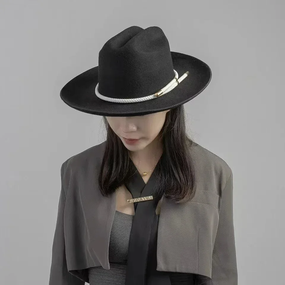 2025 Nuovo retrò ins chic felt - Fedora Hat Wool recensione e prezzo