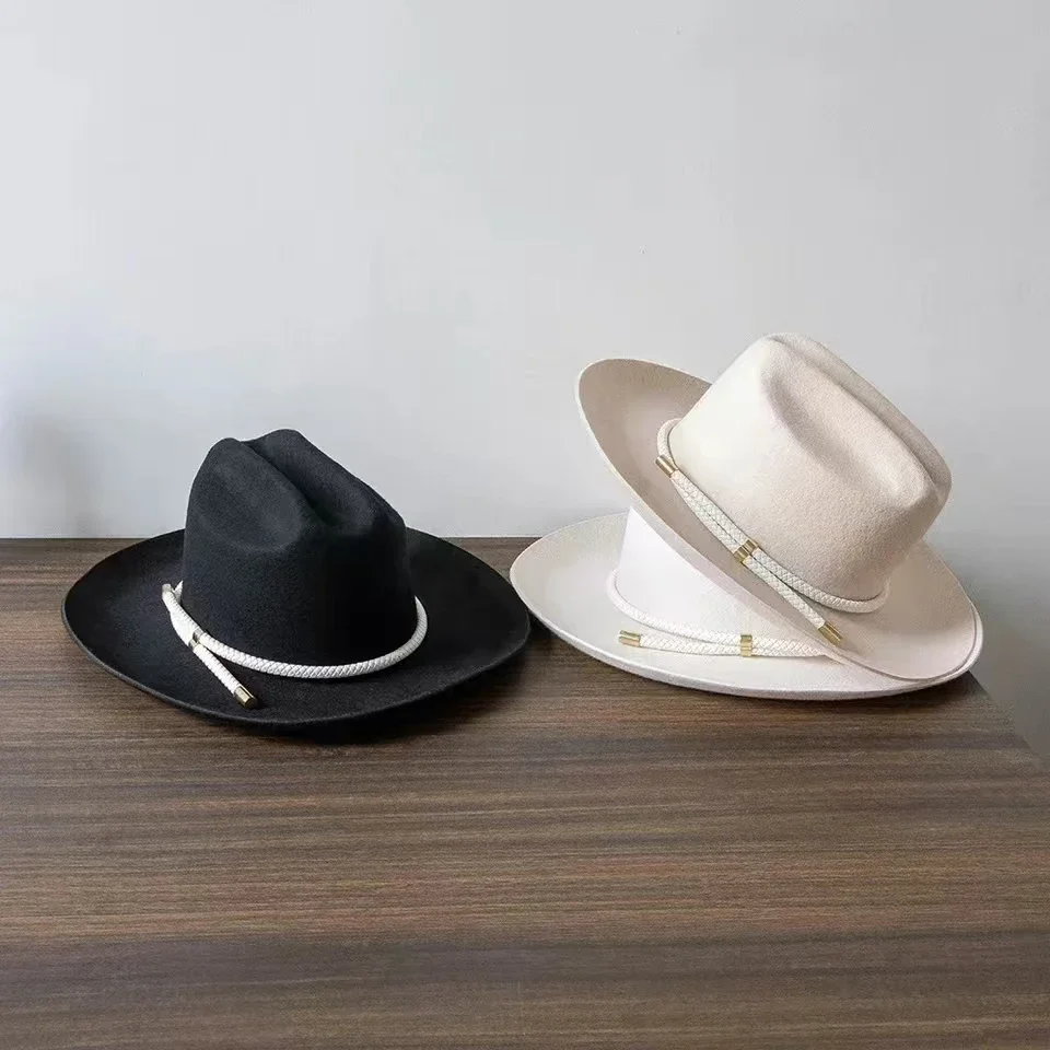 2025 Nuovo retrò ins chic felt - Fedora Hat Wool recensione e prezzo