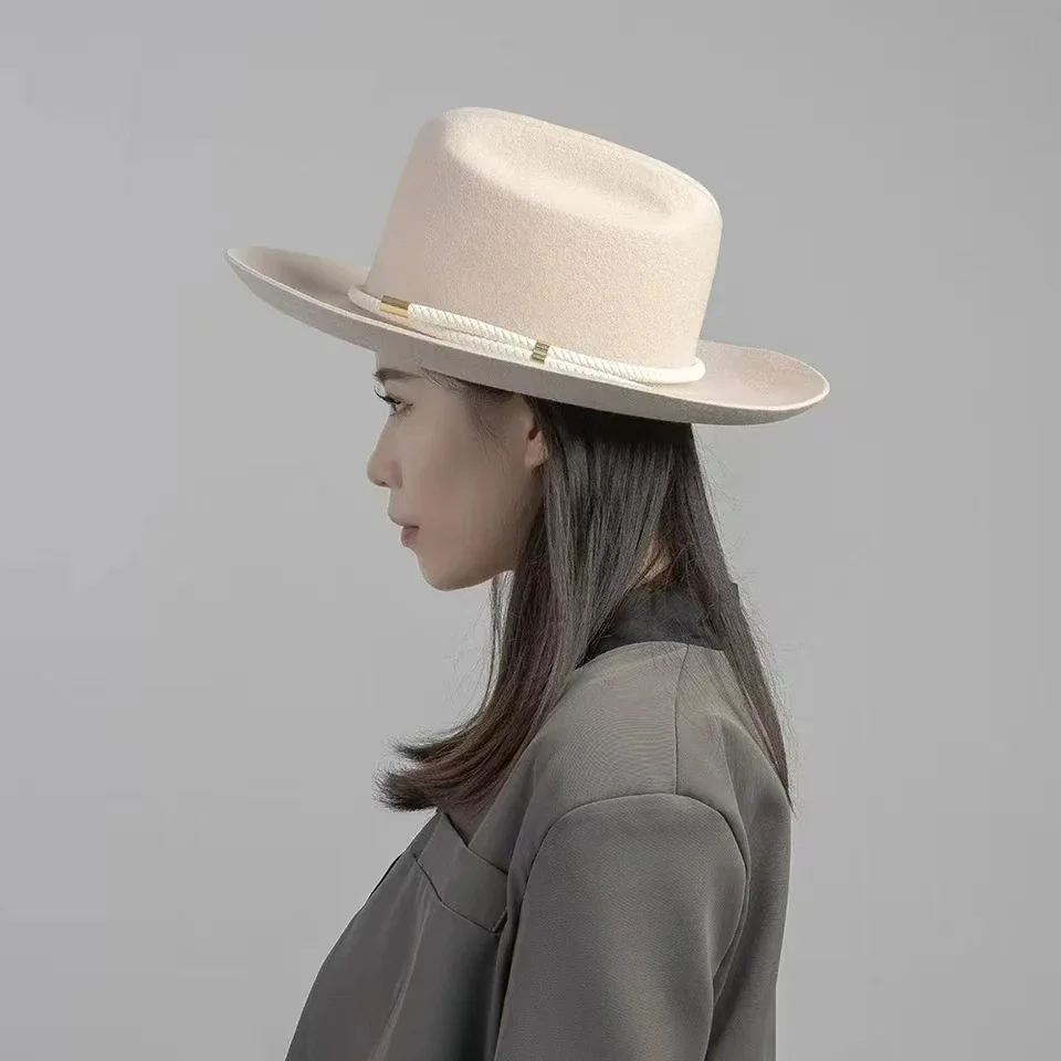 2025 Nuovo retrò ins chic felt - Fedora Hat Wool recensione e prezzo