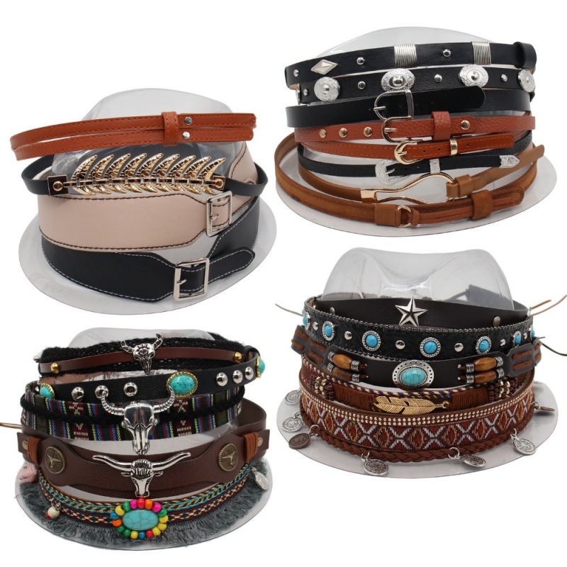 Cintura in Stile Etnico Retrò, - Cowboy Hat Straw recensione e prezzo
