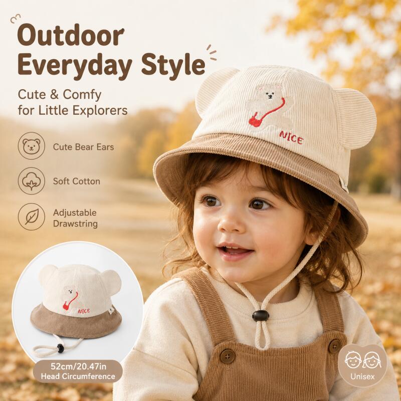 Cappello da Pescatore per Bamb - Bucket Hat Cotton recensione e prezzo