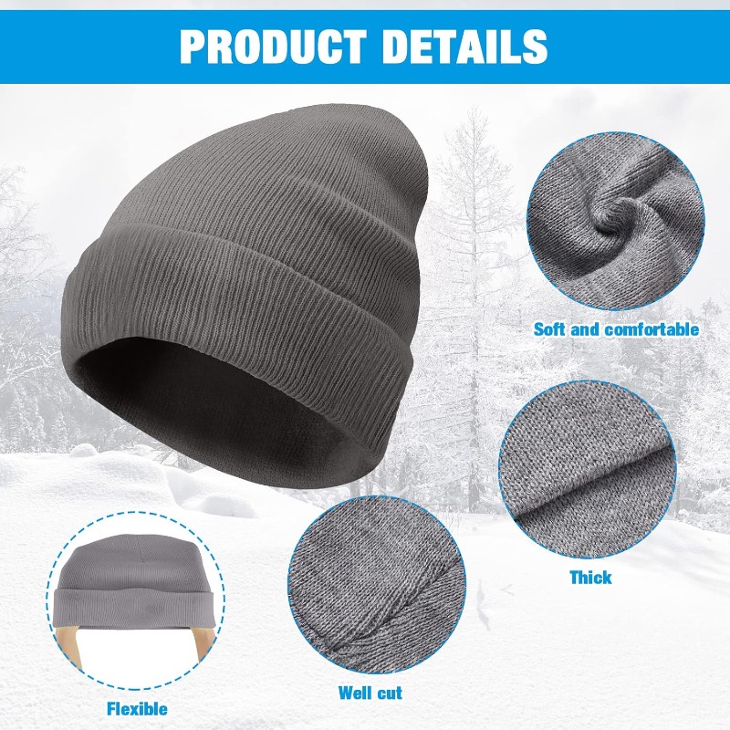 Cappello a cuffia spesso caldo - Beanie Cuffed Knit recensione e prezzo