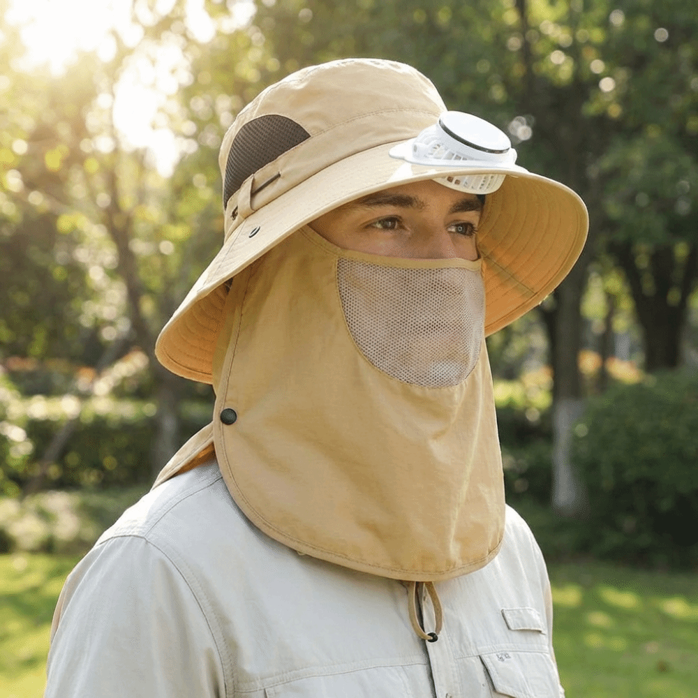 Cappello con Ventilatore Solar - Sun Hat Wide Brim recensione e prezzo