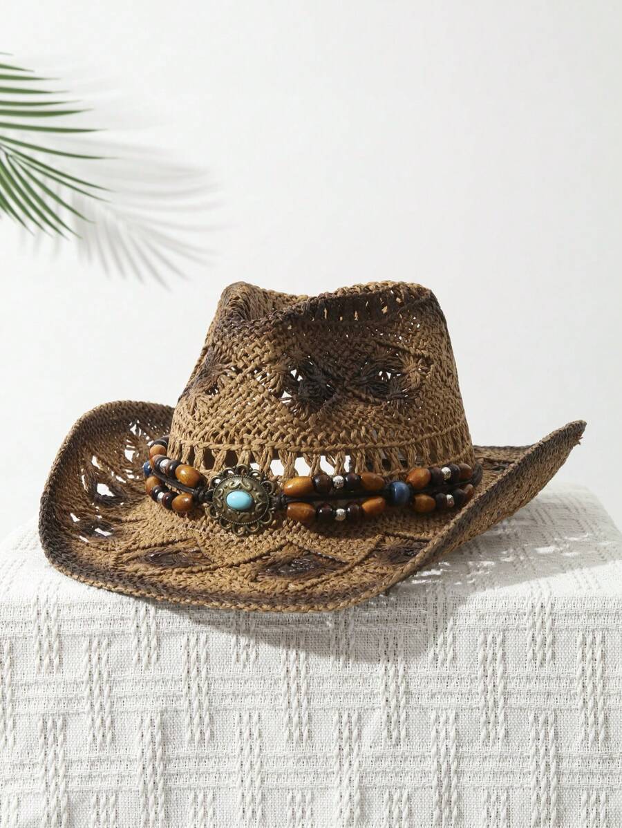 Cappello da cowboy unisex con  - Cowboy Hat Straw recensione e prezzo
