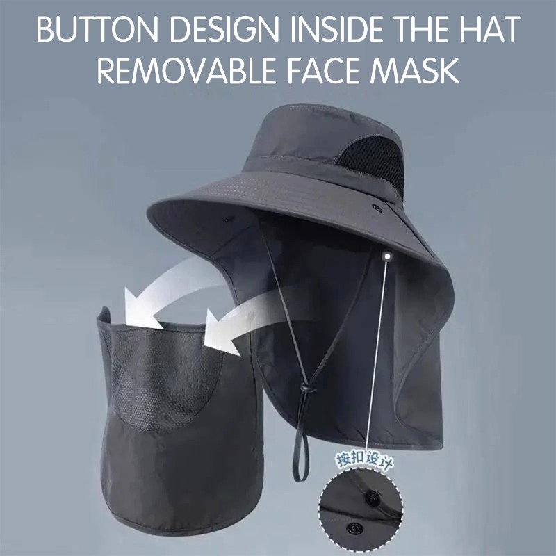 Cappello da Pesca in Poliester - Sun Hat Wide Brim recensione e prezzo