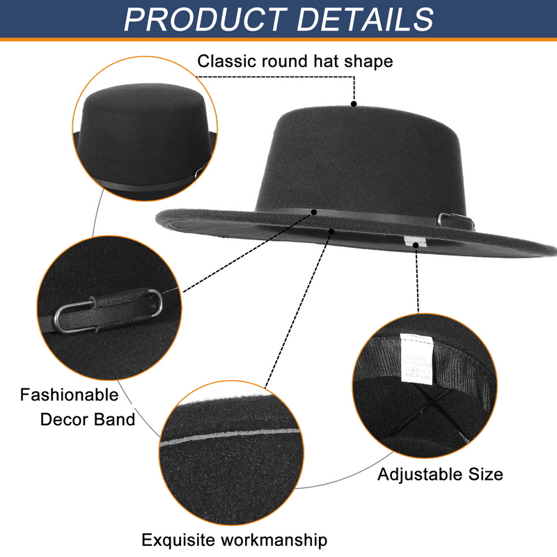 Elegante cappello Fedora a tes - Fedora Hat Wool recensione e prezzo