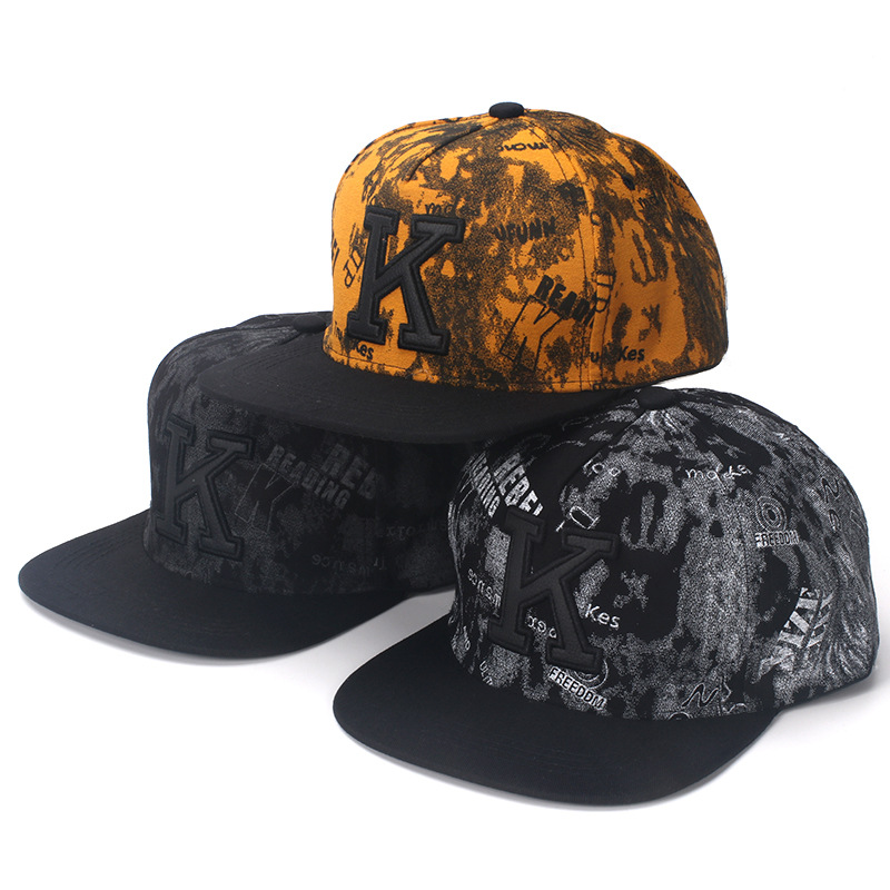 K lettera Hip Hop berretti da  - Snapback Hat Flat recensione e prezzo